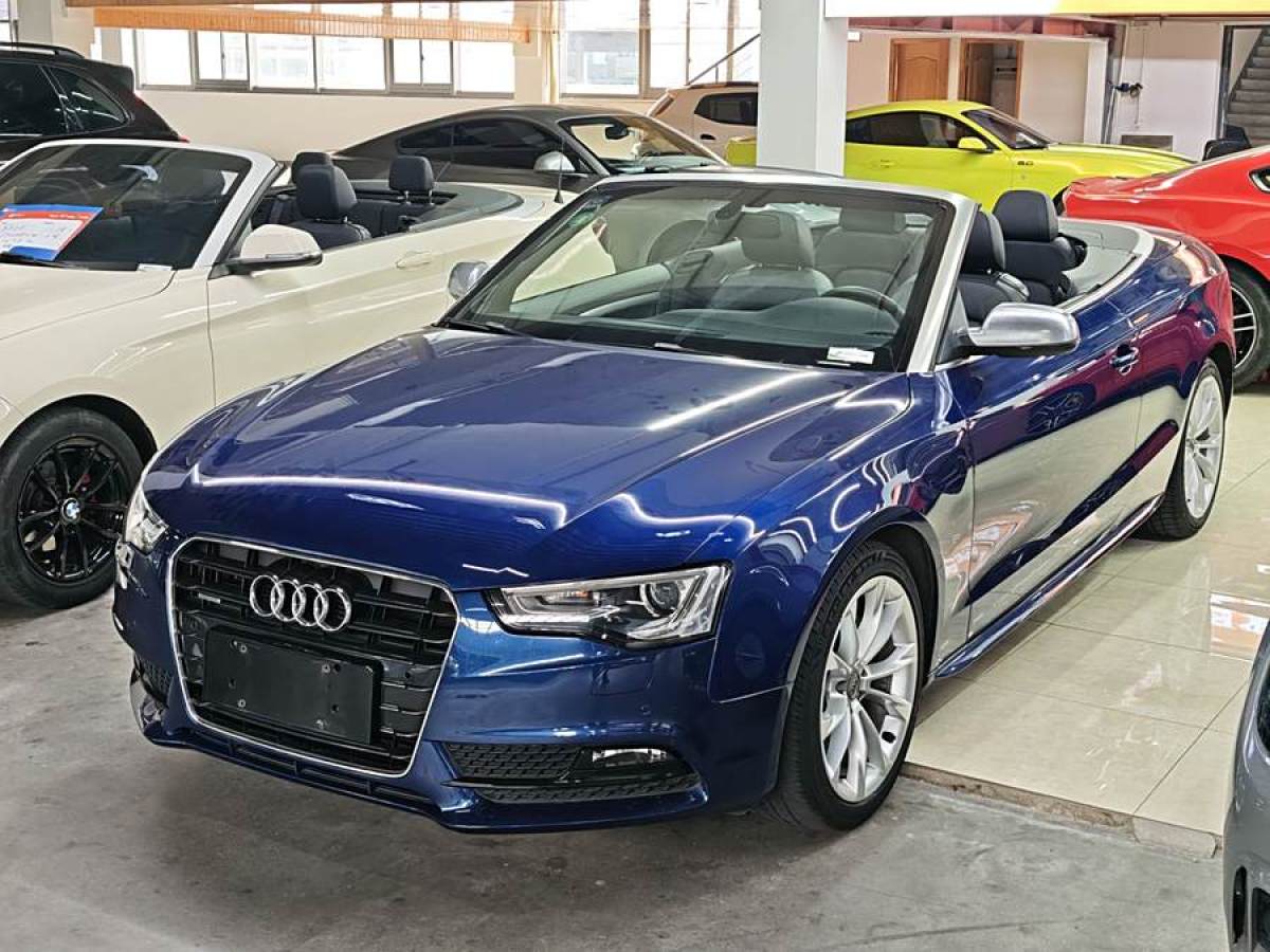 2015年10月奧迪 奧迪A5  2016款 改款 Cabriolet 45 TFSI 進取型