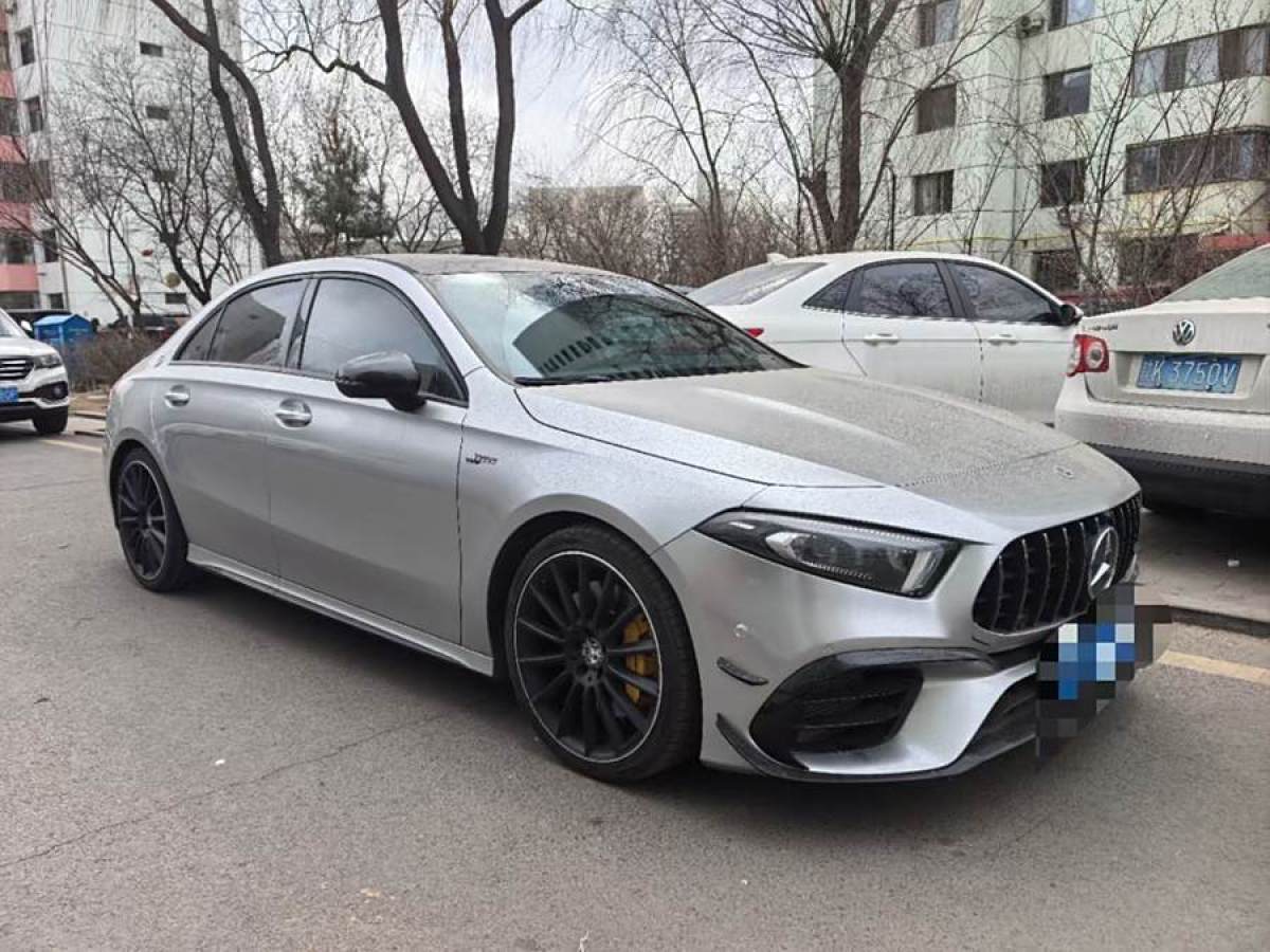 2021年9月奔馳 奔馳A級(jí)AMG  2020款 AMG A 35 4MATIC