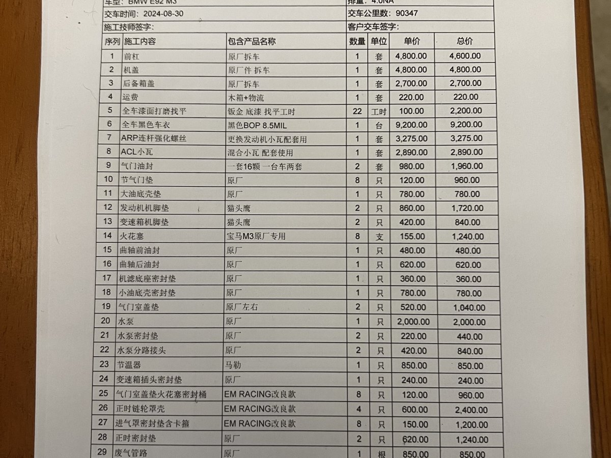 2012年5月寶馬 寶馬M3  2011款 M3雙門轎跑磨砂版