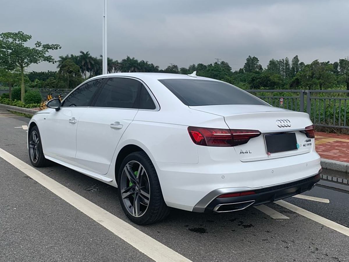 2021年5月奧迪 奧迪A4L  2020款 40 TFSI 時尚動感型