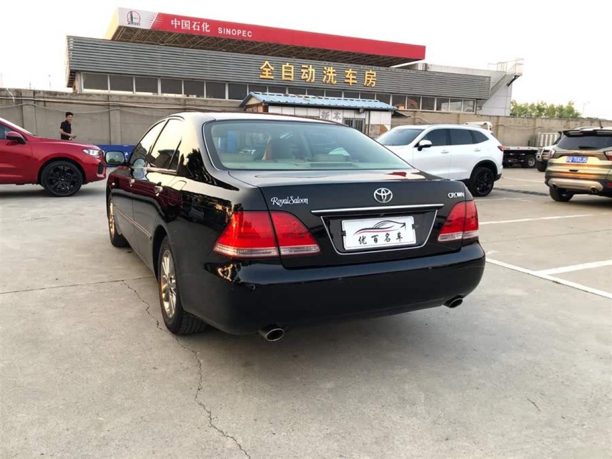 豐田 皇冠  2009款 2.5L Royal特別導(dǎo)航版圖片