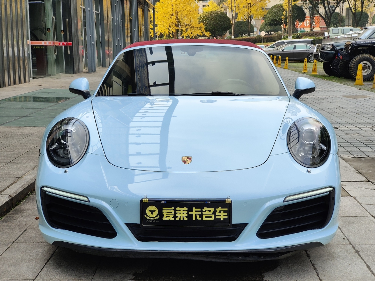 保時(shí)捷 911  2016款 Carrera Cabriolet 3.0T圖片