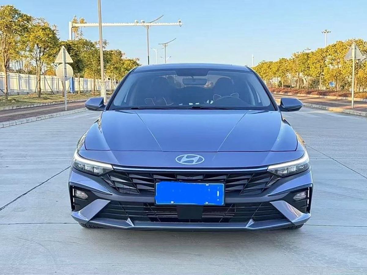 2024年4月現(xiàn)代 伊蘭特  2023款 1.5L CVT GLX精英版