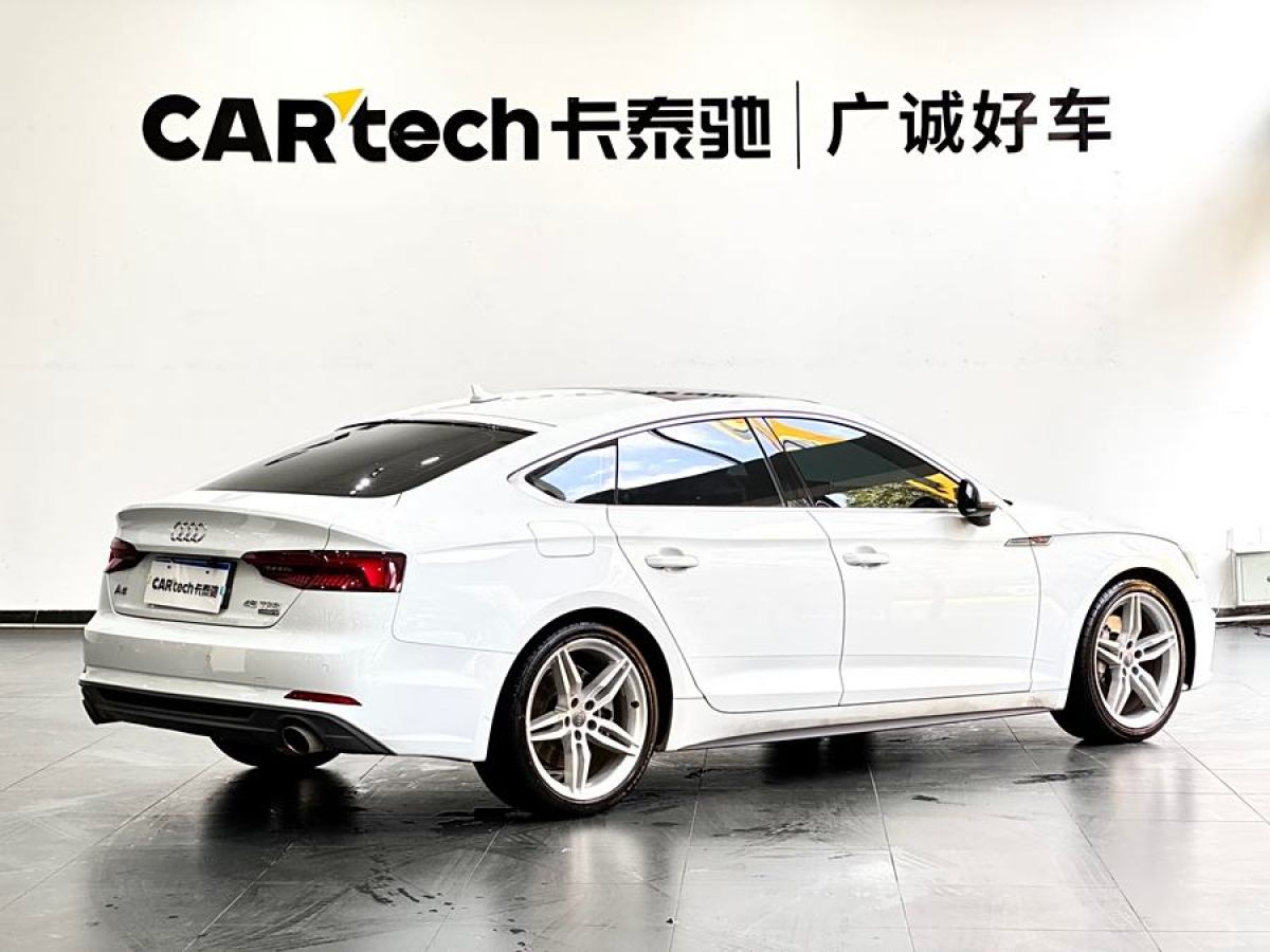 2018年8月奧迪 奧迪A5  2017款 Sportback 45 TFSI quattro 運動型