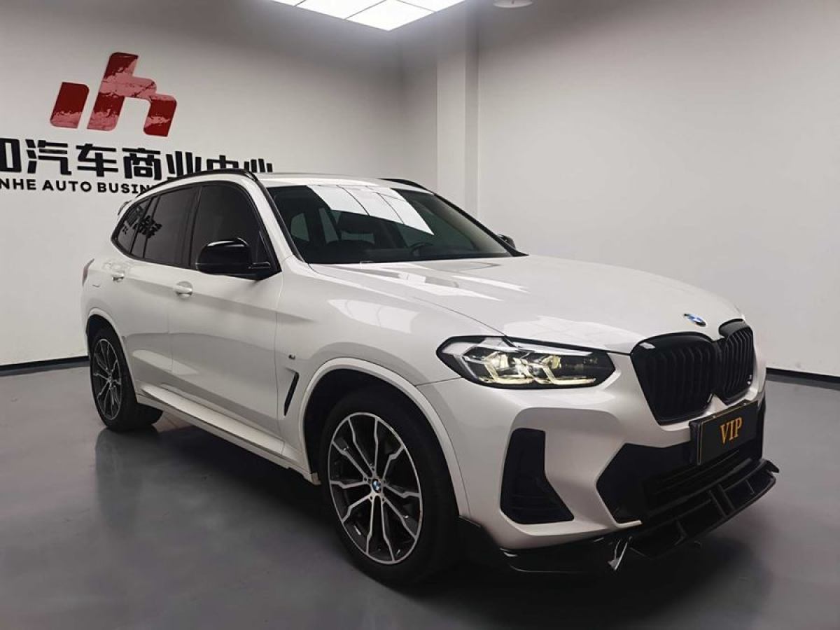 寶馬 寶馬X3  2022款 xDrive30i 領(lǐng)先型 M曜夜套裝圖片