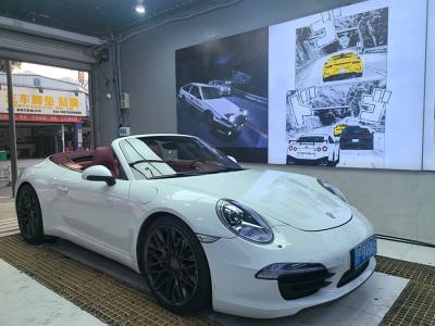 2013年1月 保時(shí)捷 911 Carrera Cabriolet 3.4L圖片