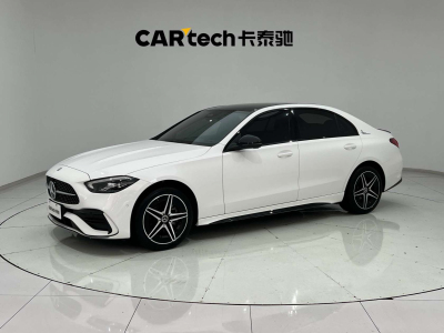 2024年1月 奔馳 奔馳C級 改款 C 260 L 皓夜運(yùn)動(dòng)版圖片