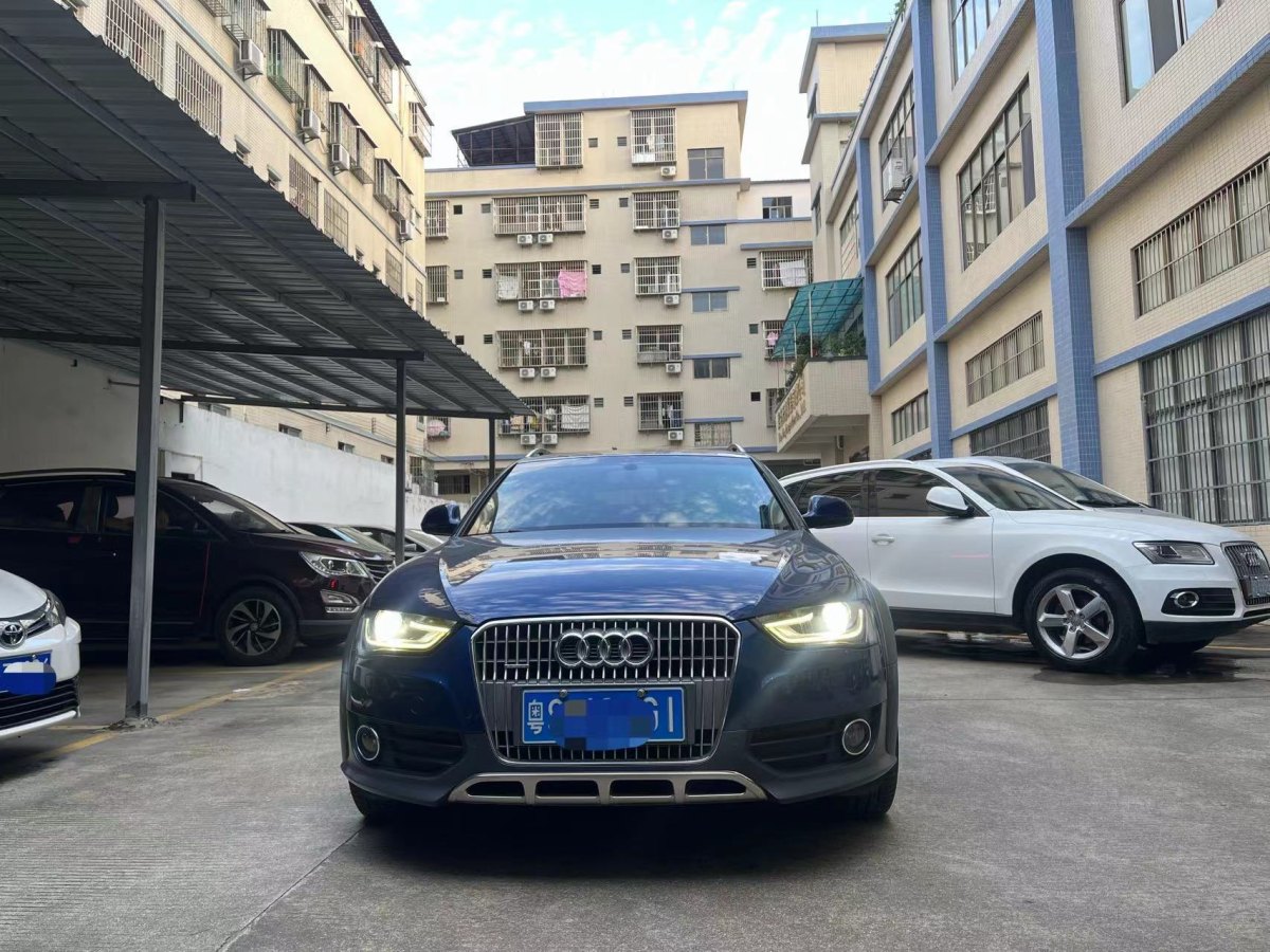 2015年7月奧迪 奧迪A4  2014款 40 TFSI allroad quattro plus版