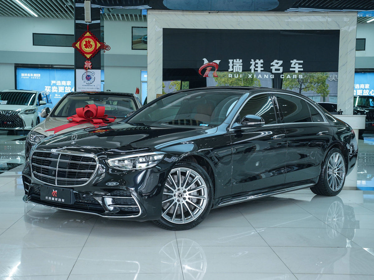 2022年2月奔驰 奔驰S级  2022款 改款 S 450 L 4MATIC