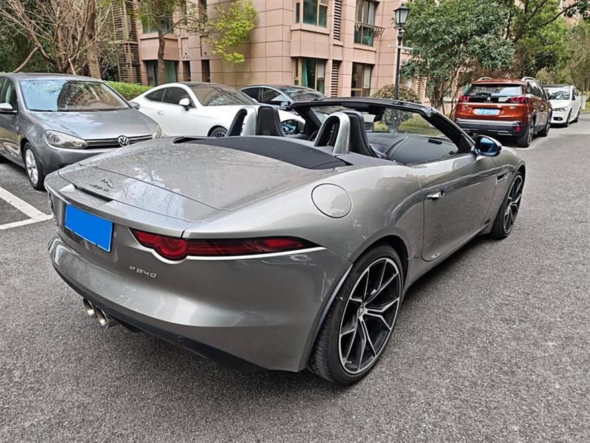 2018年11月捷豹 F-TYPE  2019款 3.0T 敞篷版