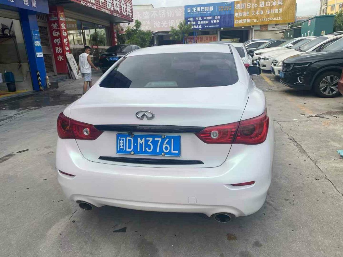 英菲尼迪 Q50L  2016款 2.0T 悅享版圖片