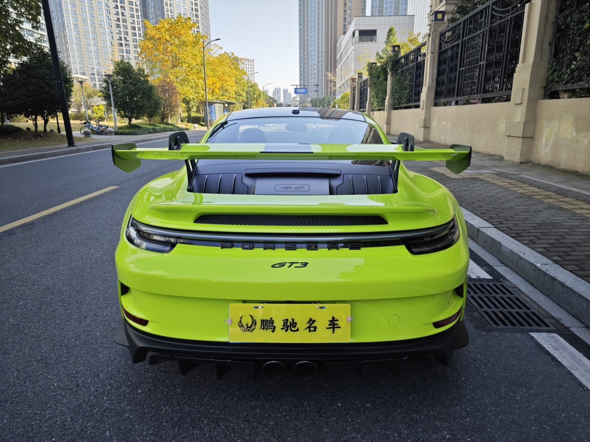 2023年11月保时捷 911  2018款 GT3 4.0L