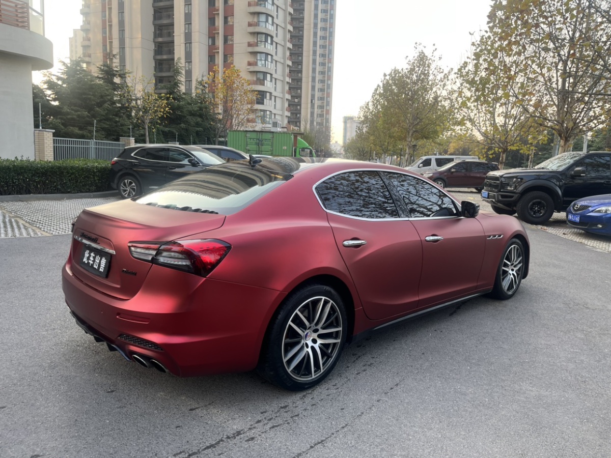 瑪莎拉蒂 Ghibli  2014款 3.0T 標(biāo)準(zhǔn)版圖片