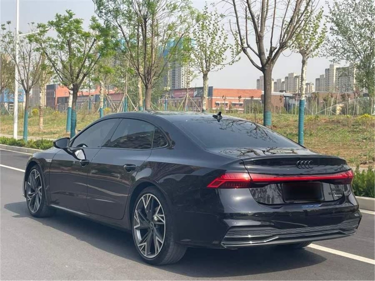 奧迪 奧迪A7L  2024款 45 TFSI quattro S-line 黑武士版圖片