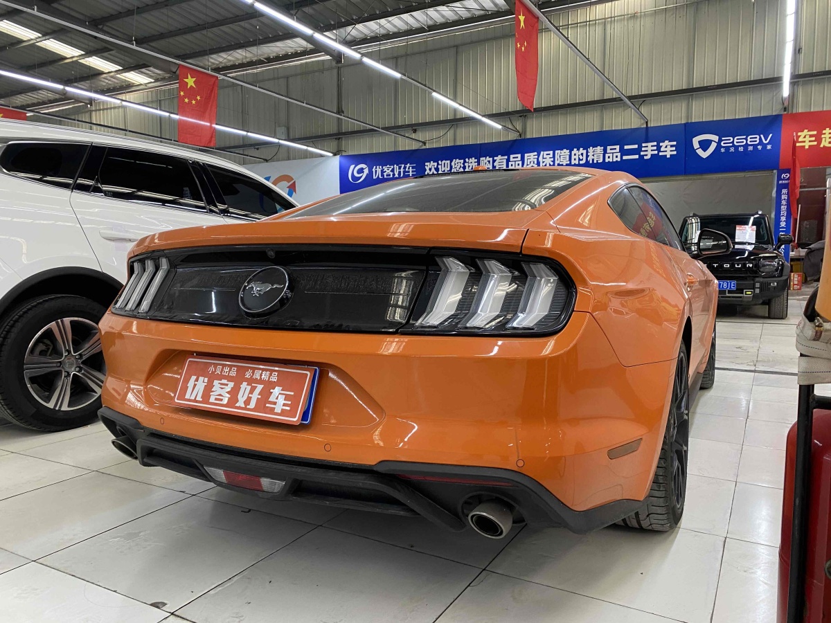 2020年8月福特 Mustang  2019款 2.3L EcoBoost