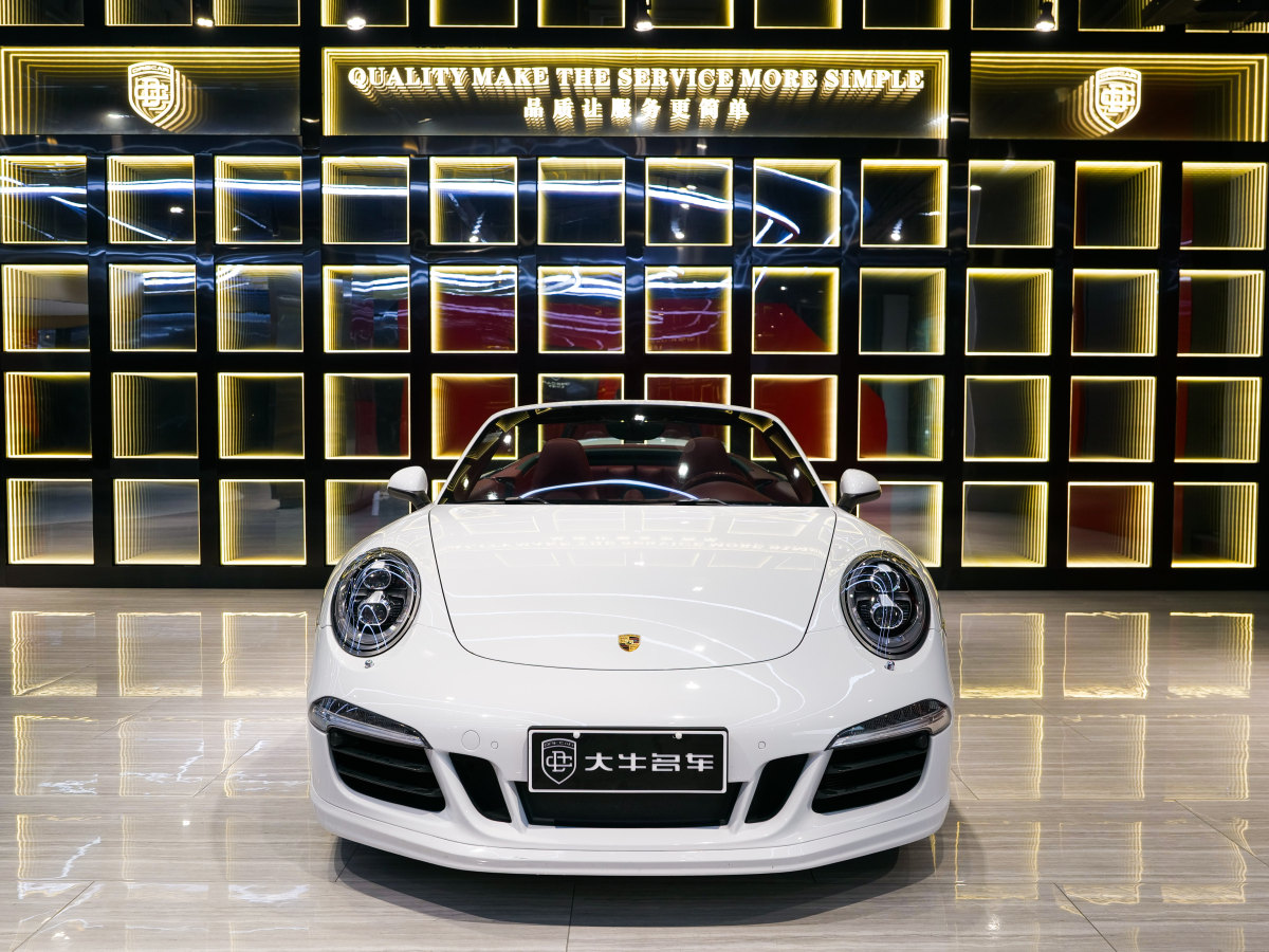 2014年8月保時捷 911  2012款 Carrera S Cabriolet 3.8L