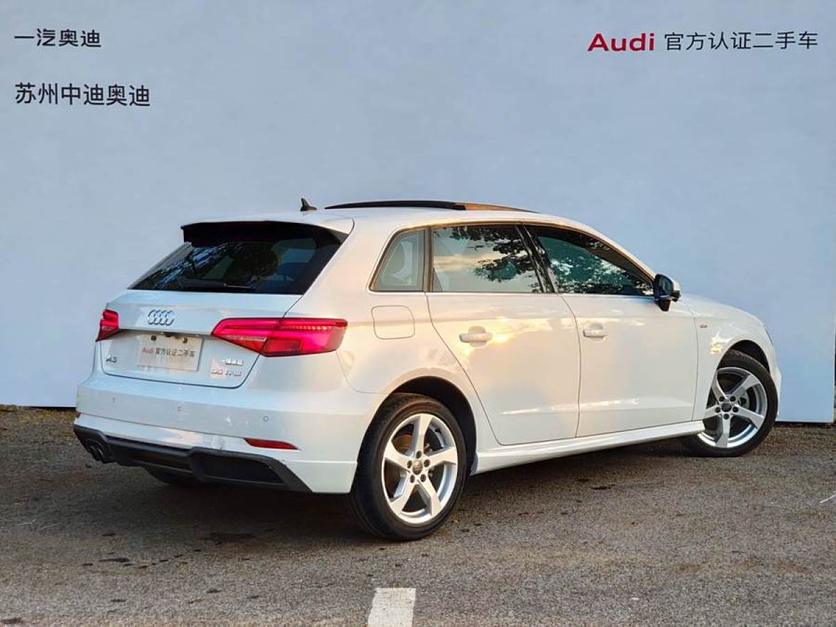 2019年4月奧迪 奧迪A3  2019款 Sportback 35 TFSI 時尚型 國V