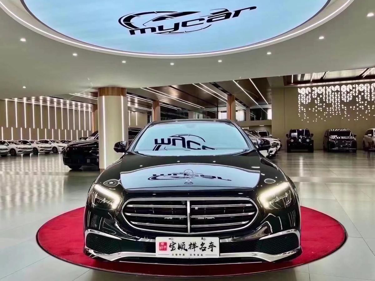 奔馳 奔馳E級(jí)  2021款 E 300 L 豪華型圖片