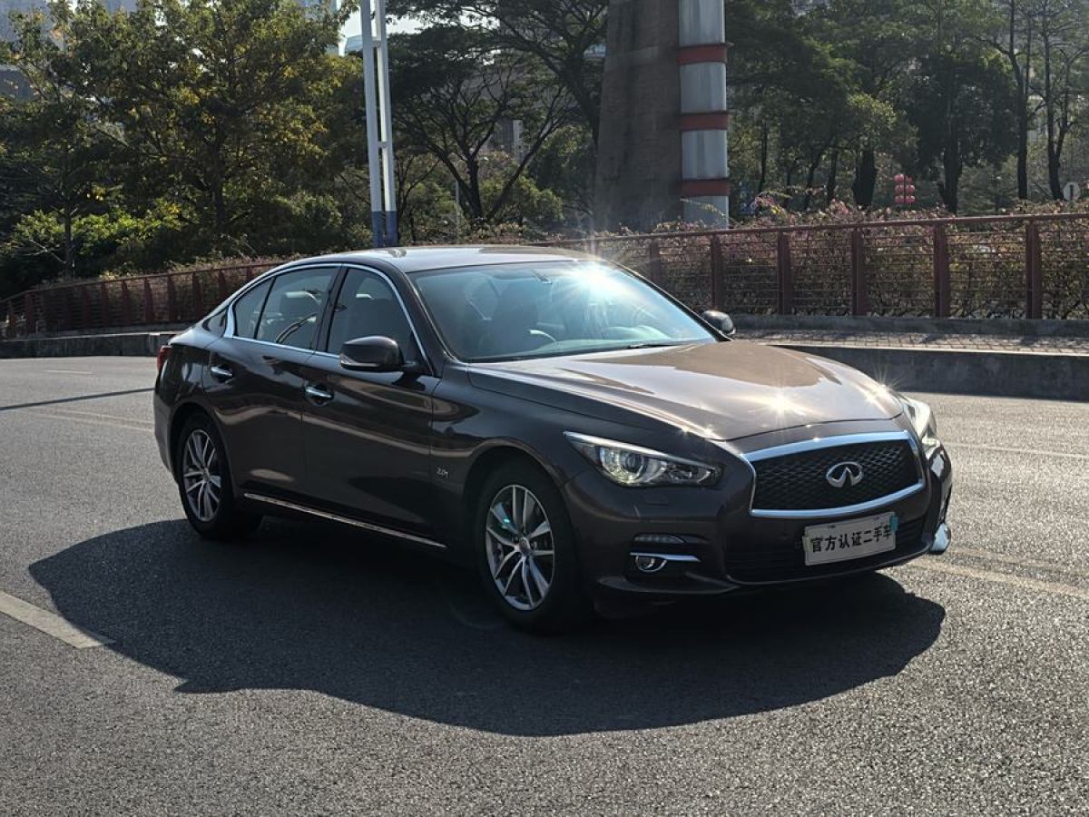 英菲尼迪 Q50L  2015款 2.0T 悅享版圖片