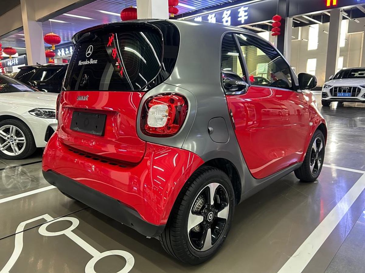 2019年2月smart fortwo  2018款 1.0L 52千瓦硬頂激情版