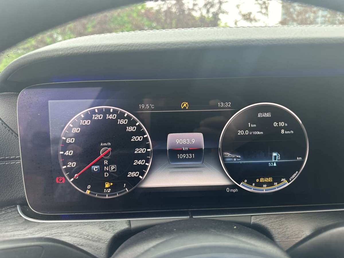 2018年6月奔驰 奔驰E级  2018款 改款 E 200 L