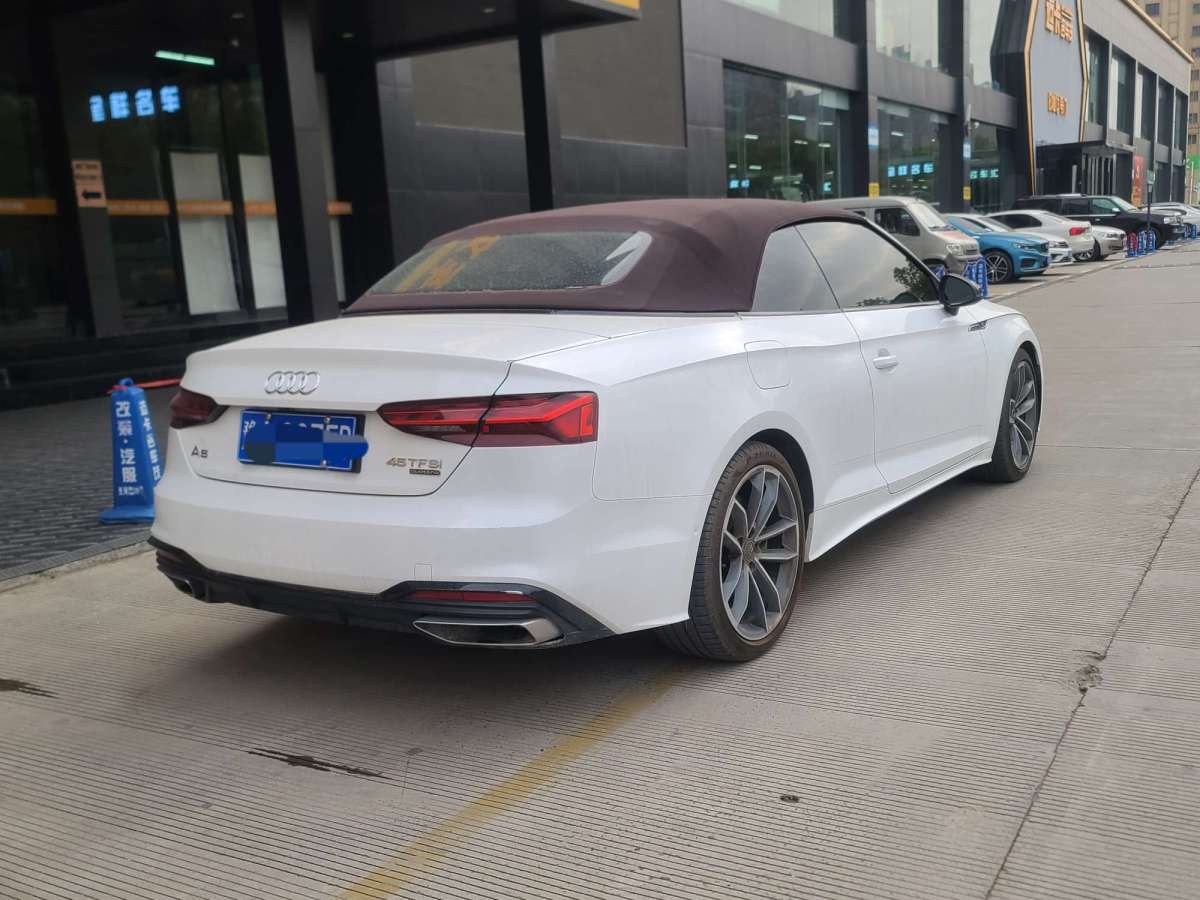 奧迪 奧迪a5 2021款 cabriolet 45 tfsi quattro 臻選動感型圖片