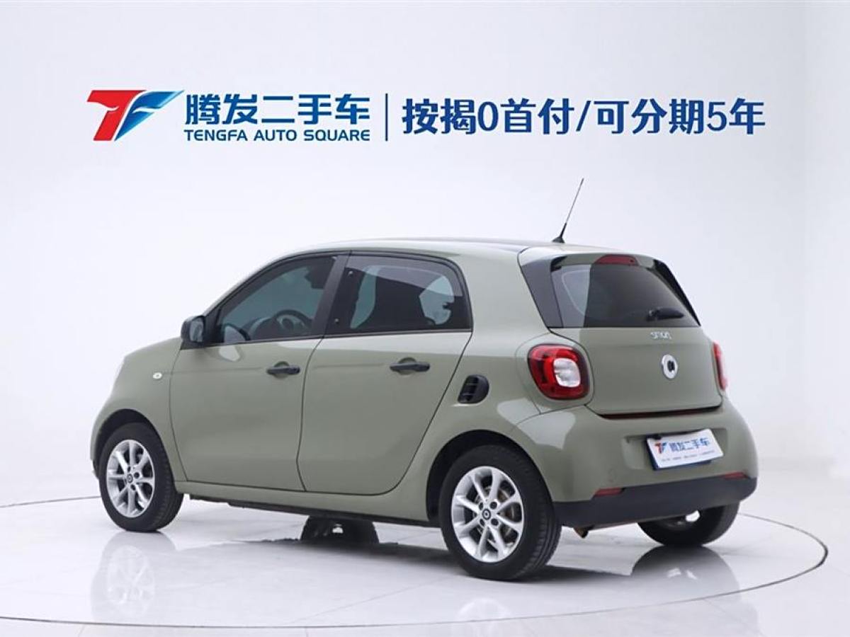 2018年12月smart forfour  2018款 1.0L 52千瓦靈動(dòng)版