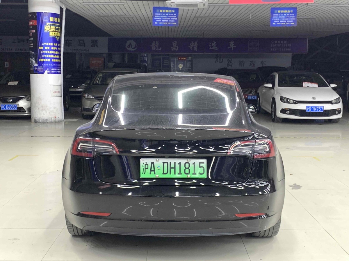 2021年1月特斯拉 Model 3  2019款 標準續(xù)航后驅(qū)升級版