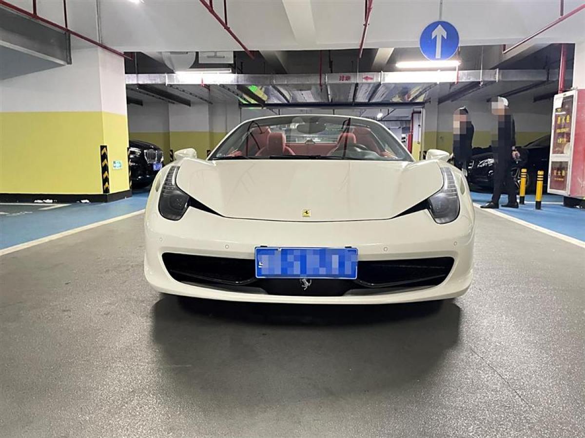 法拉利 458  2013款 4.5L Spider圖片