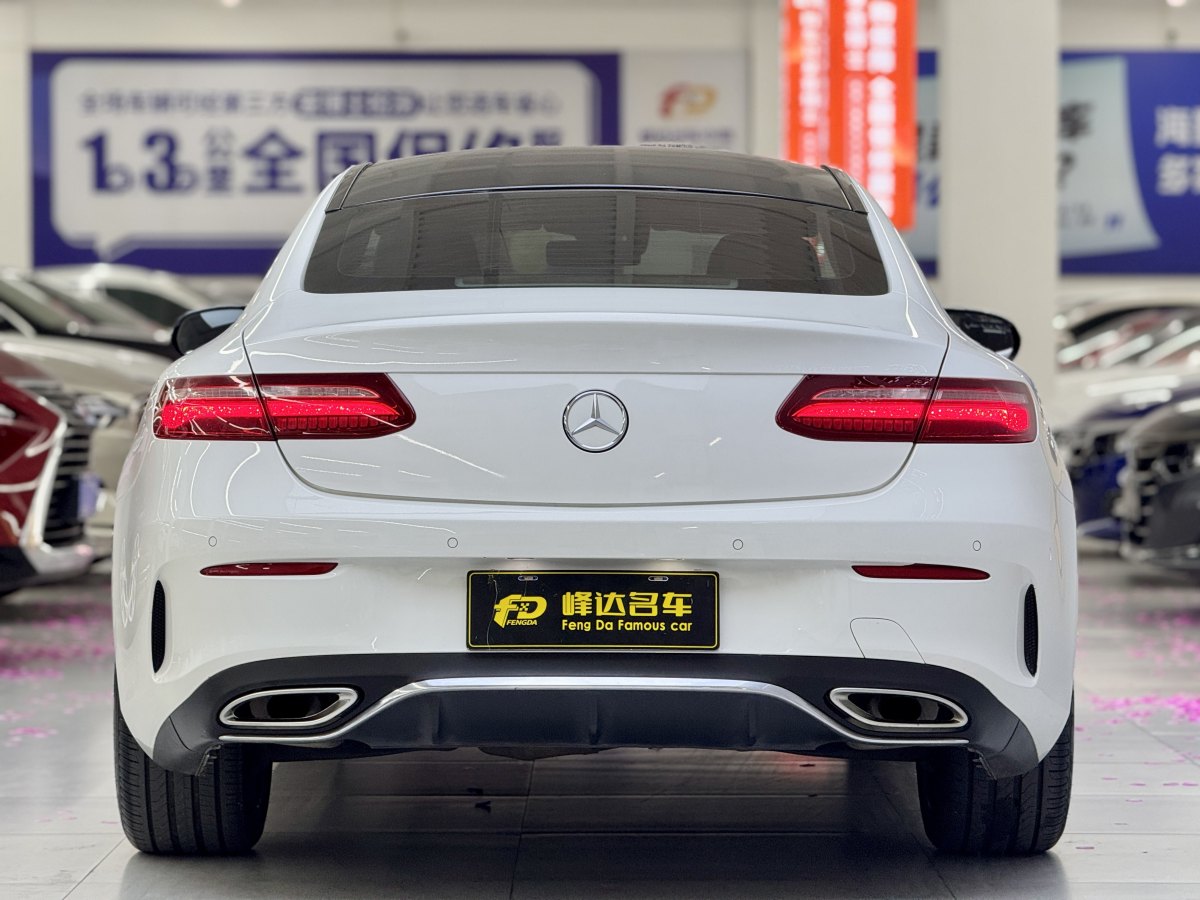 2019年2月奔馳 奔馳E級  2019款 E 200 4MATIC 轎跑車