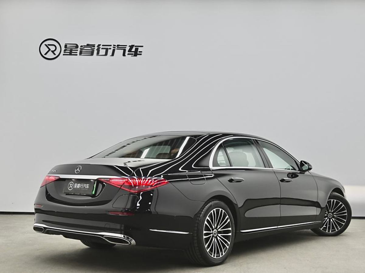 奔馳 奔馳S級新能源  2023款 改款 S 450 e L 插電式混合動力轎車圖片