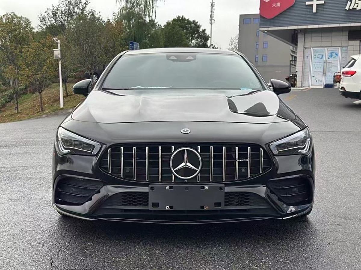 奔馳 奔馳CLA級AMG  2024款 改款 AMG CLA 35 4MATIC圖片