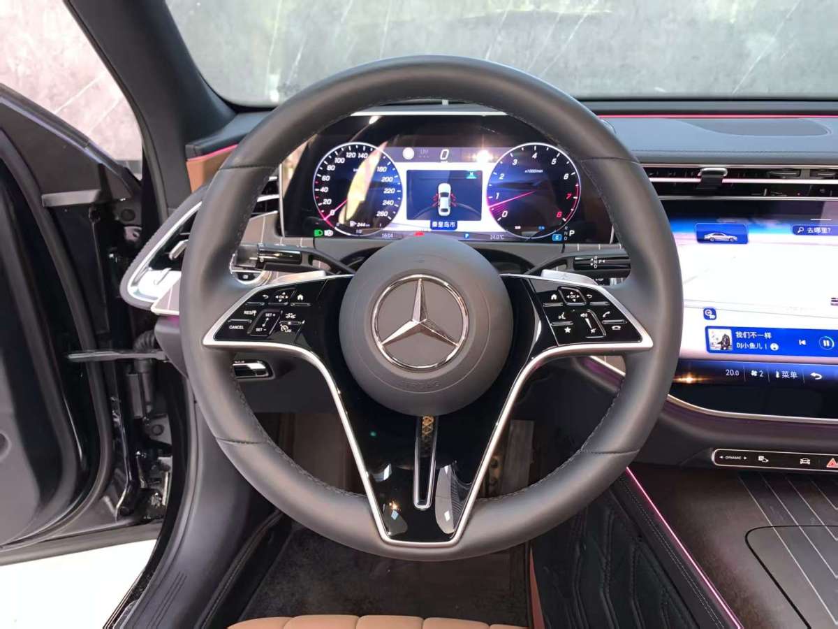奔馳 奔馳E級(jí)  2024款 改款 E 300 L 時(shí)尚型圖片