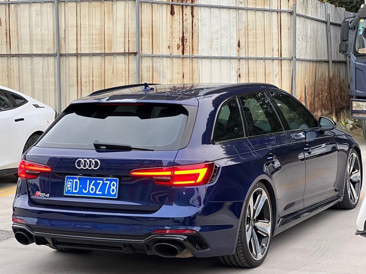 2019年6月奧迪 奧迪RS 4  2019款 RS 4 2.9T Avant