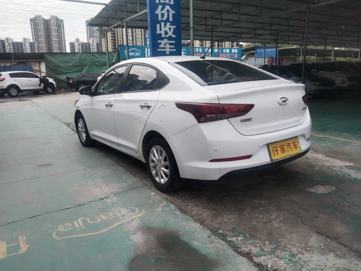 2019年6月現(xiàn)代 悅納  2020款 1.4L CVT炫酷版GLS