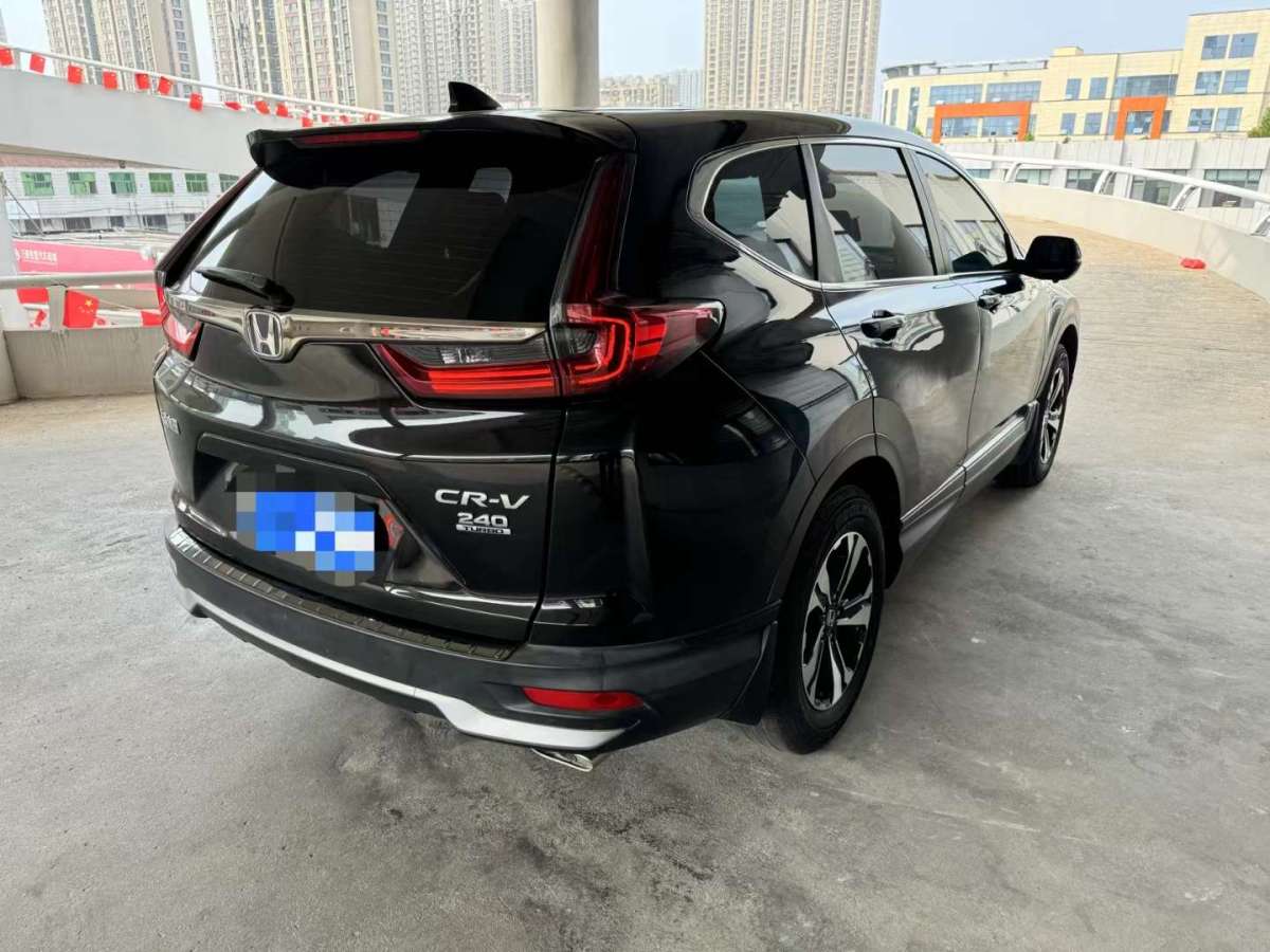 2021年6月本田 CR-V  2020款 240TURBO CVT兩驅(qū)舒適版