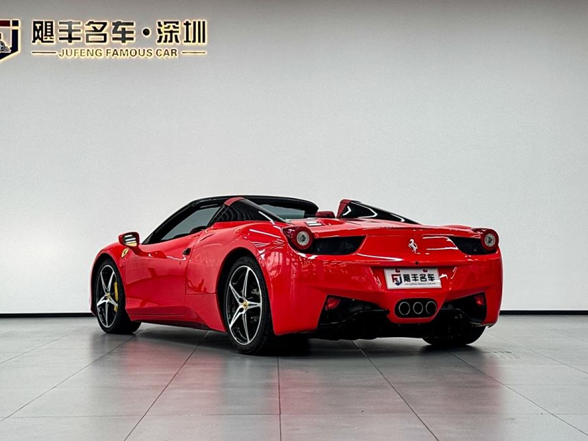 法拉利 458  2013款 4.5L Spider圖片