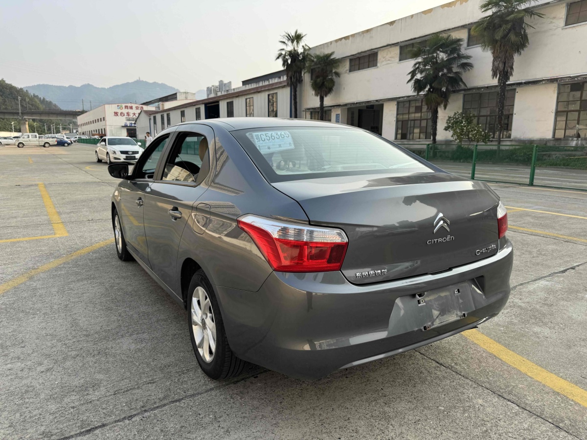 2015年10月雪鐵龍 愛麗舍  2014款 1.6L 自動豪華型