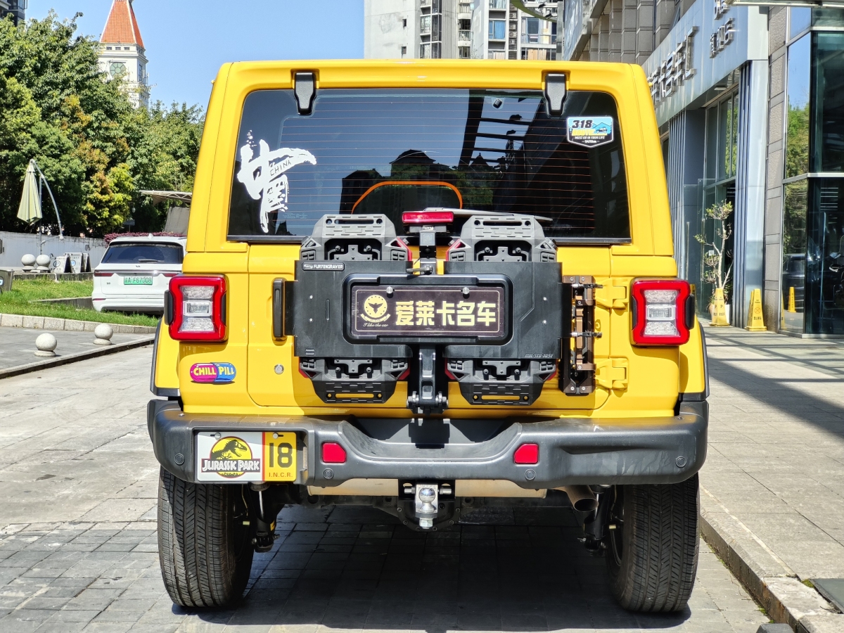 2020年5月Jeep 牧马人  2019款 2.0T Sahara 四门电动敞篷版 国VI