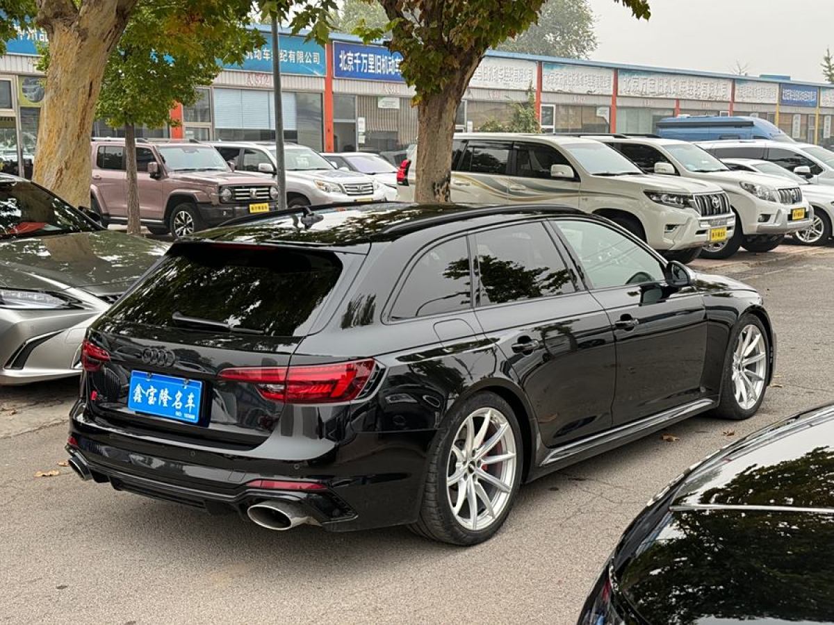 2019年10月奧迪 奧迪RS 4  2019款 RS 4 2.9T Avant