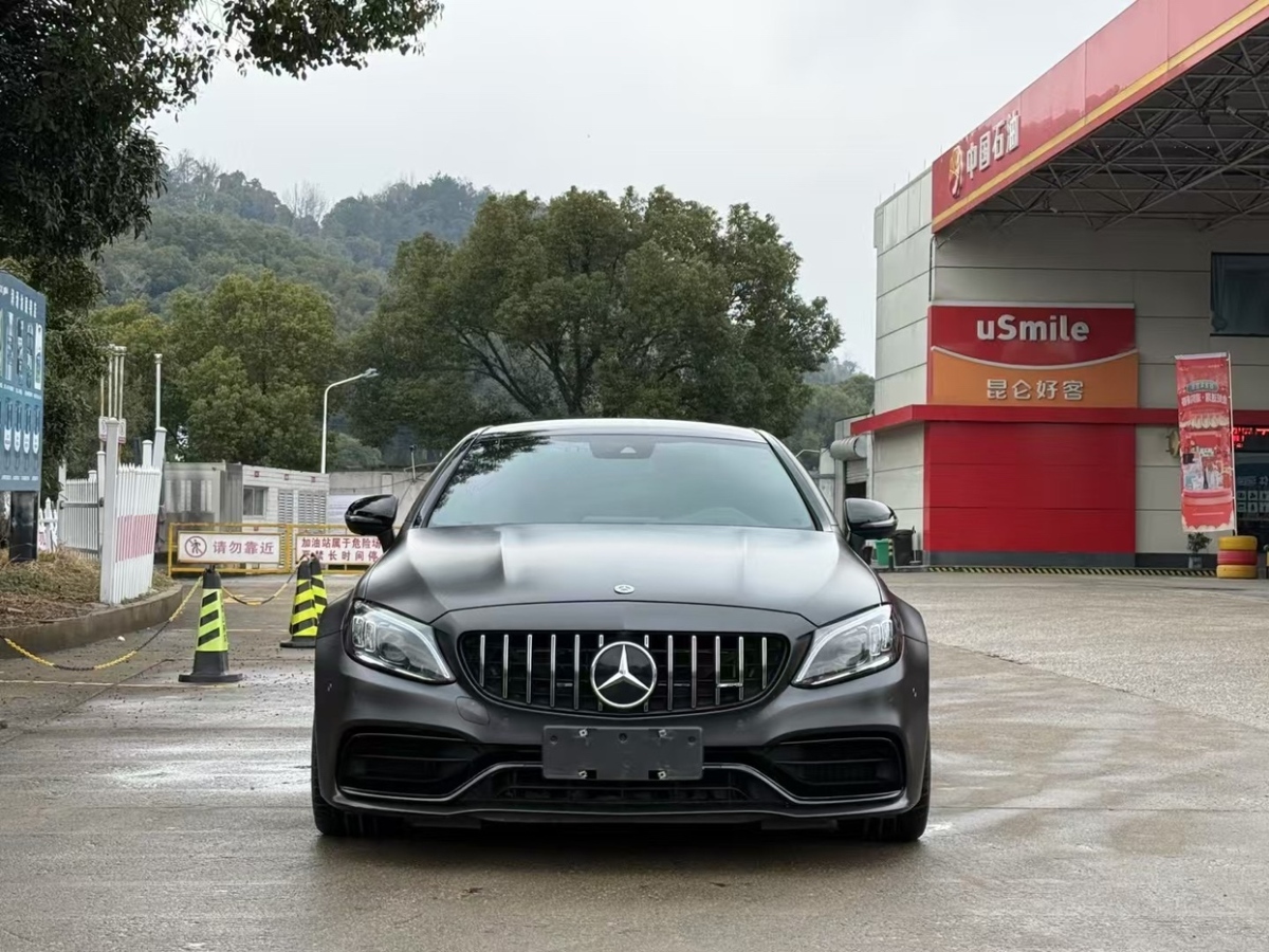 2020年1月奔馳 奔馳C級AMG  2019款 AMG C 63 轎跑車