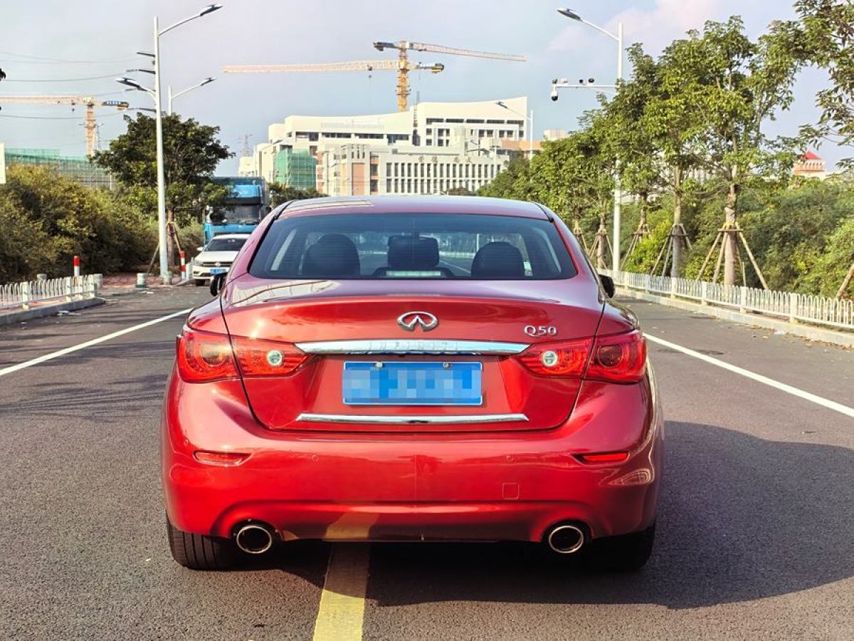 英菲尼迪 Q50  2014款 2.0T 豪華版圖片