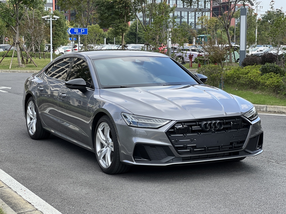 奧迪 奧迪A7L  2022款 45 TFSI quattro S-line 風(fēng)騎士圖片