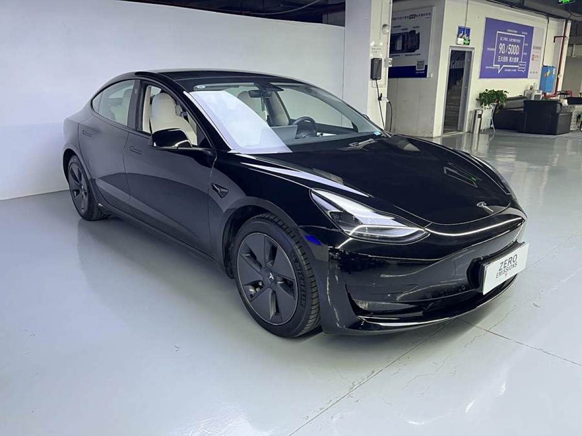 特斯拉 Model 3  2021款 改款 標(biāo)準(zhǔn)續(xù)航后驅(qū)升級版圖片