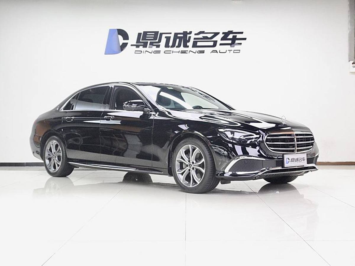 奔馳 奔馳E級  2021款 改款 E 300 L 時尚型圖片