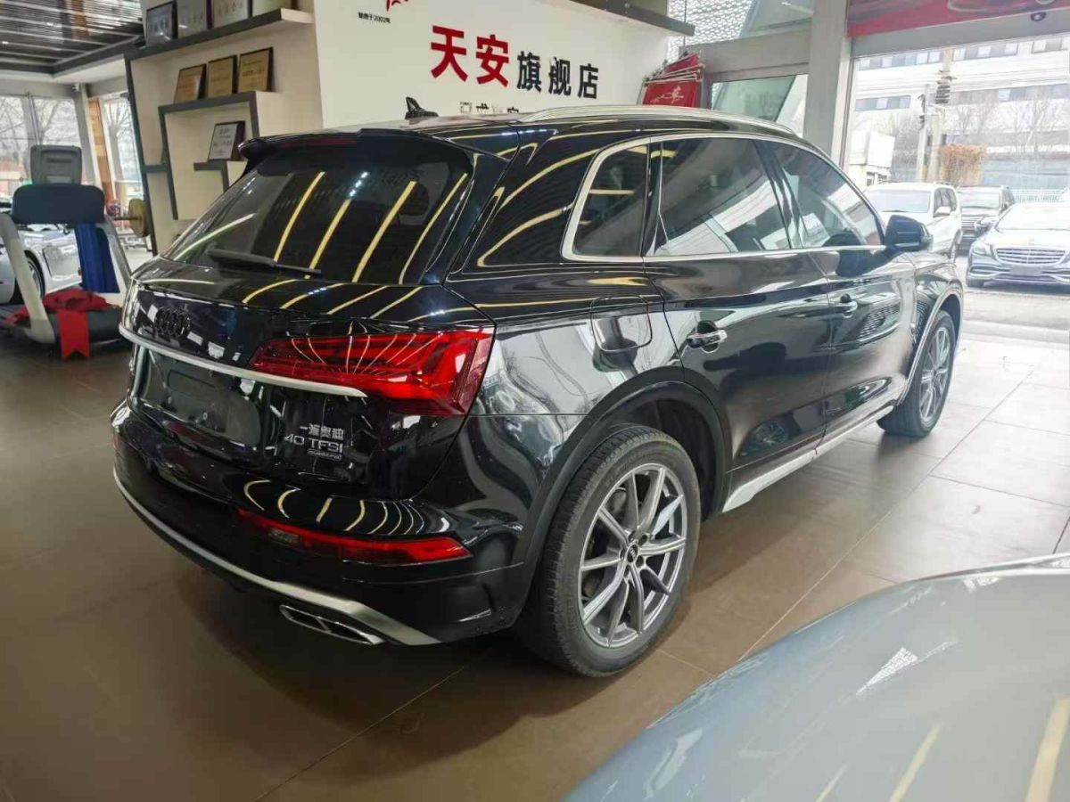 奧迪 奧迪Q5 e-tron  2023款 40 e-tron 星耀型 影武士版圖片