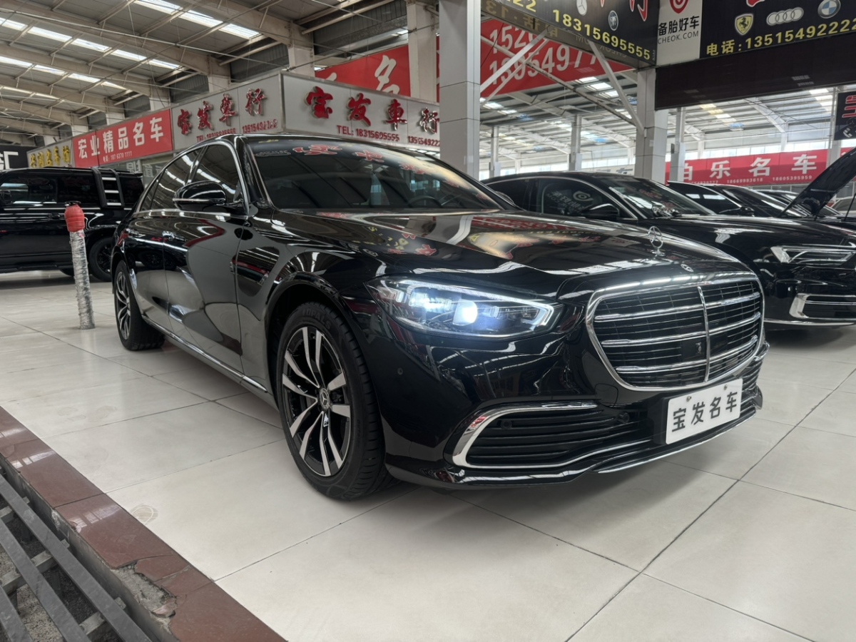 奔馳 奔馳S級  2022款 S 400 L 豪華型圖片