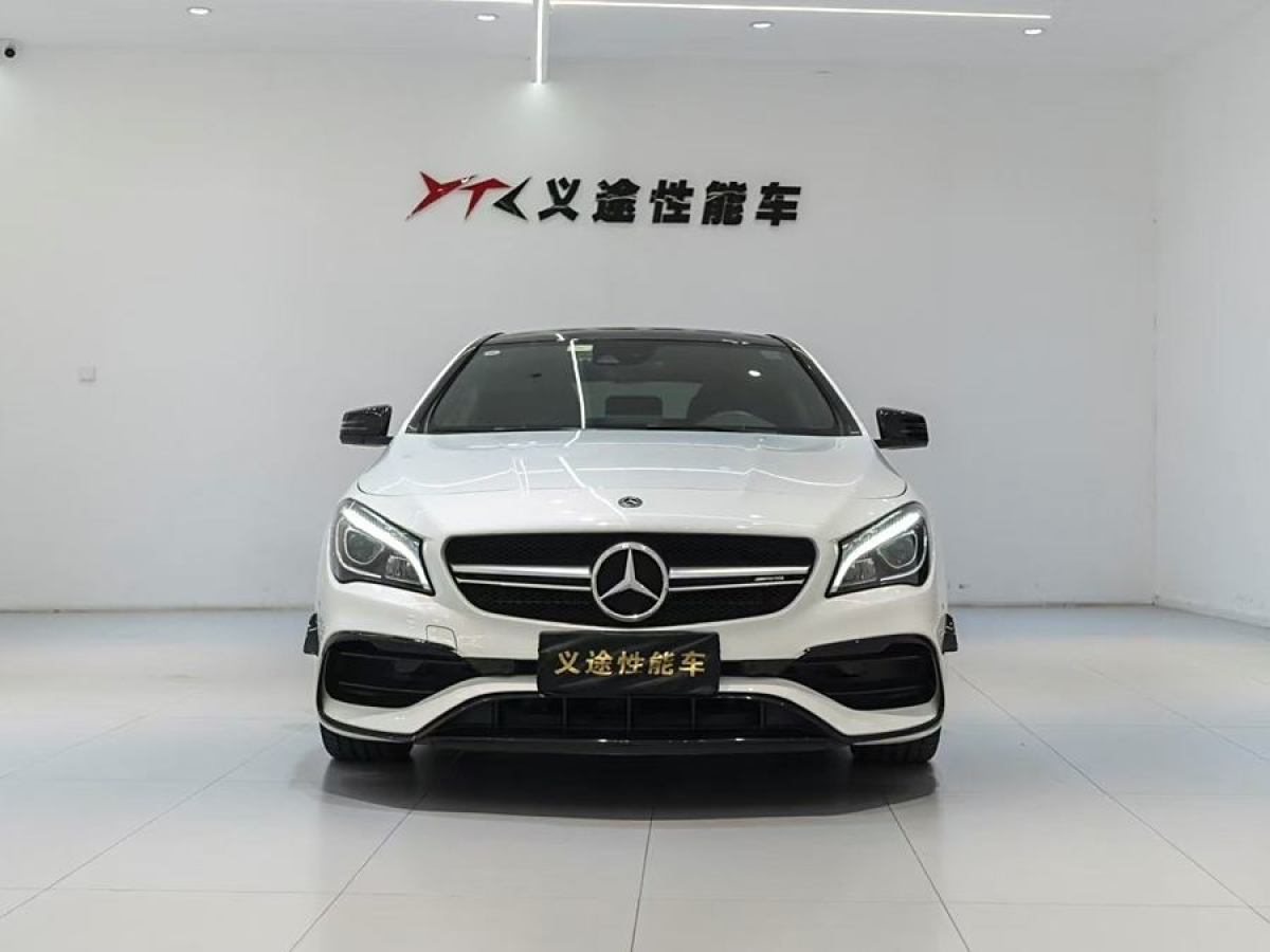 奔馳 奔馳CLA級(jí)AMG  2017款 改款 AMG CLA 45 4MATIC圖片