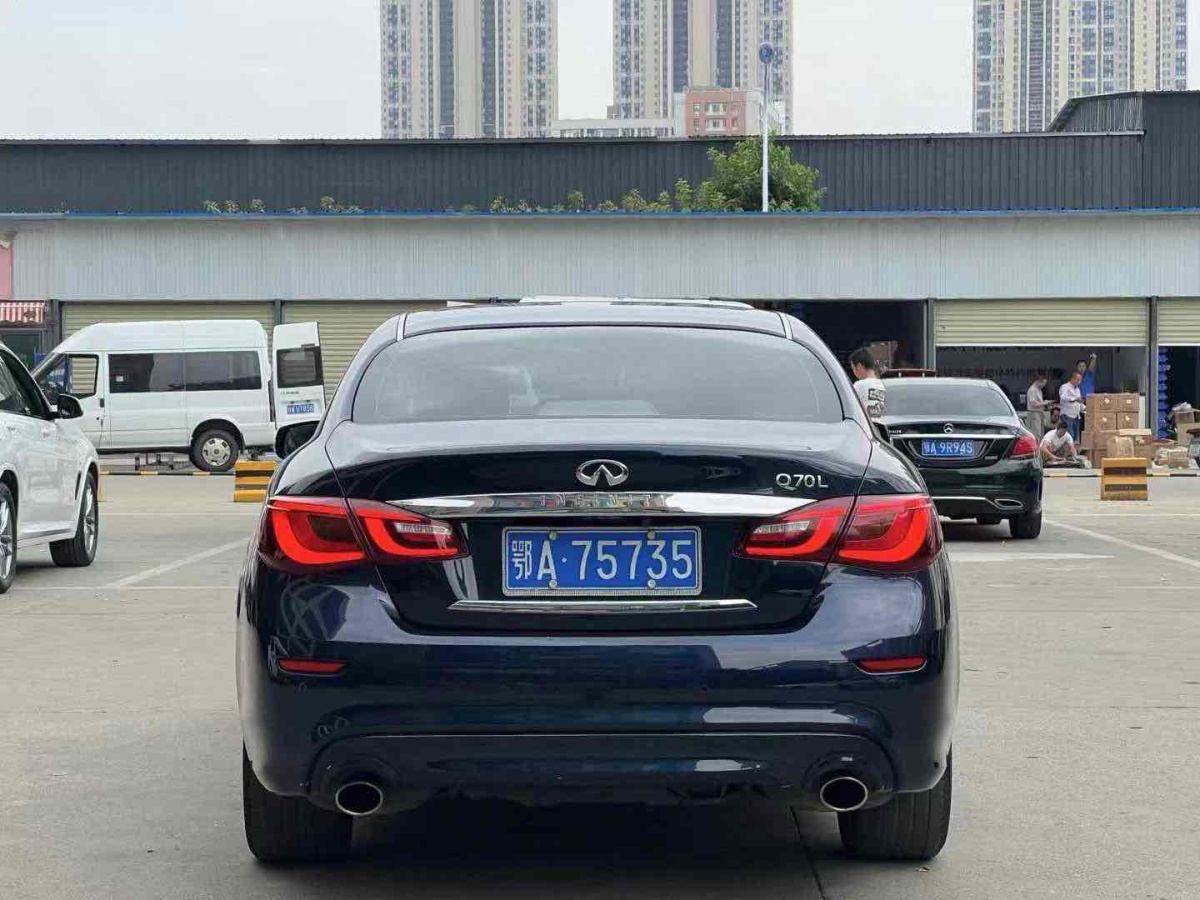 2018年4月英菲尼迪 Q70  2017款 Q70L 2.5L 悅享版