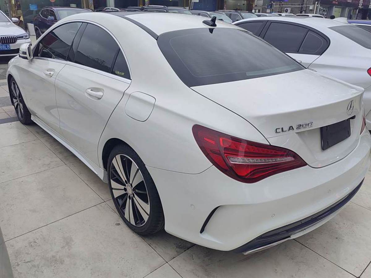 2017年10月奔馳 奔馳CLA級  2018款 CLA 220 4MATIC